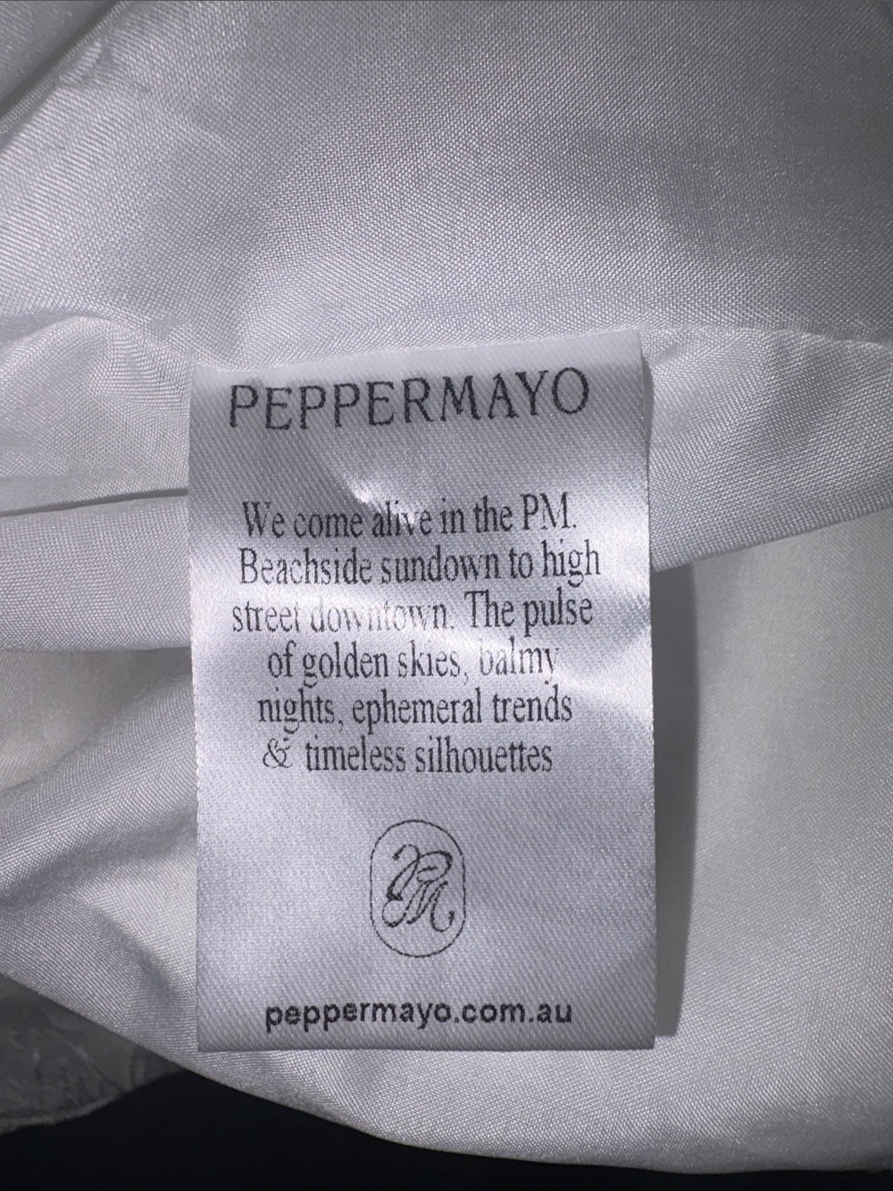 Peppermayo Eternity Strapless Floral Jacquard Mini Dress Ivory US 10 - Picture 4 of 6
